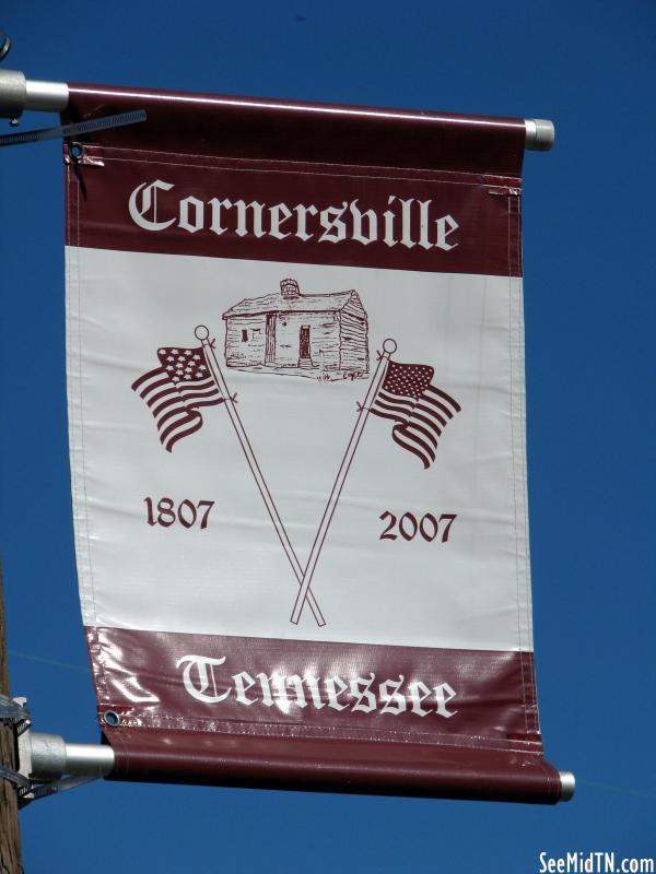Cornersville, TN town banner