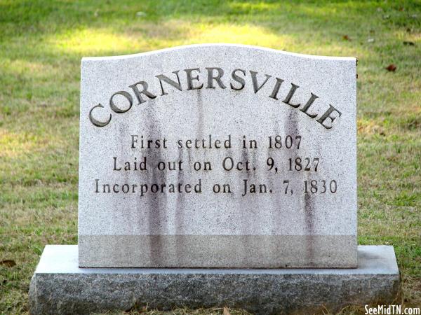 Cornersville Marker