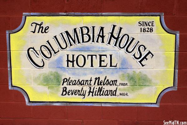 Columbia, TN Mural: Columbia House Hotel
