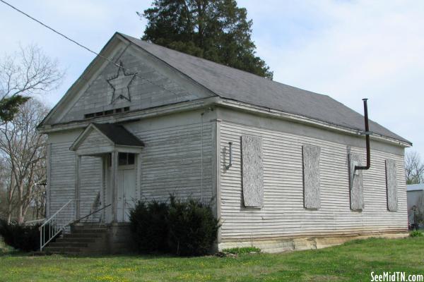 Old church in Water Valley