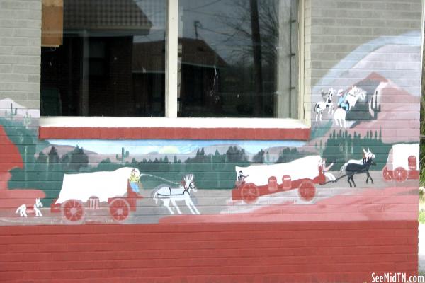 Mt. Pleasant Restaurant's Mural: 