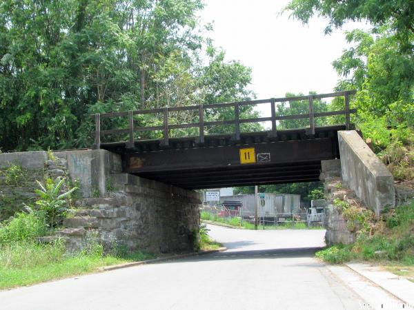 Railroad Bridge over School St.