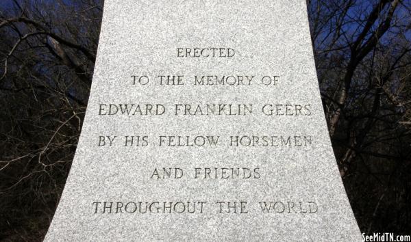Pop Geers Memorial