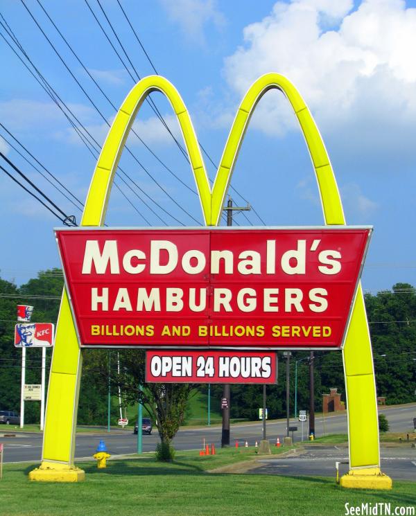 Older style McDonald's Sign