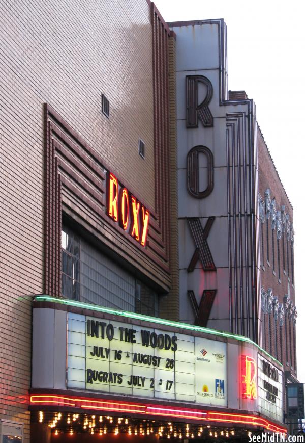 Roxy Theater at Dusk - Clarksville, TN