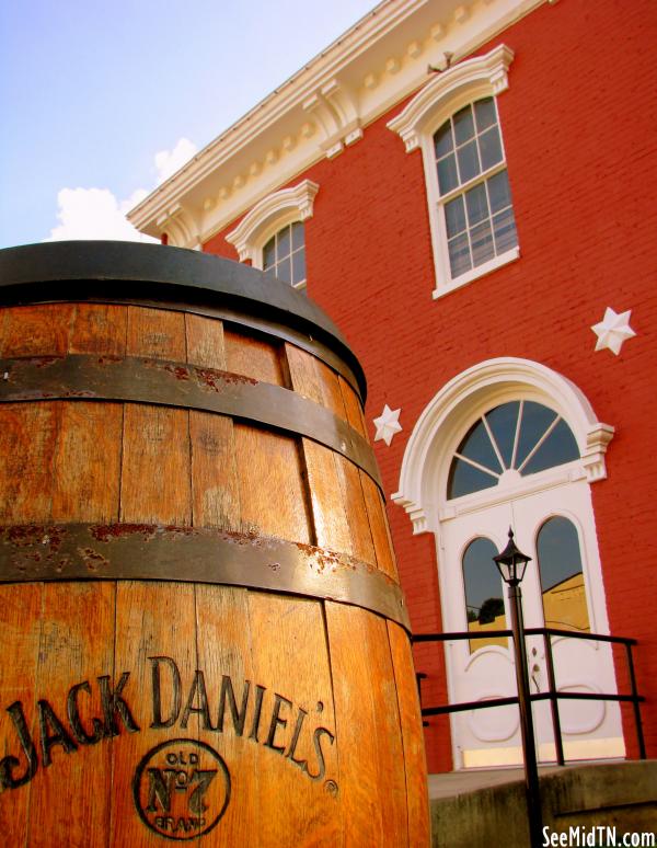 Jack Daniels Barrel at Lynchburg Town Square