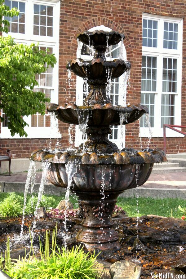 Overton County Courthouse Fountain