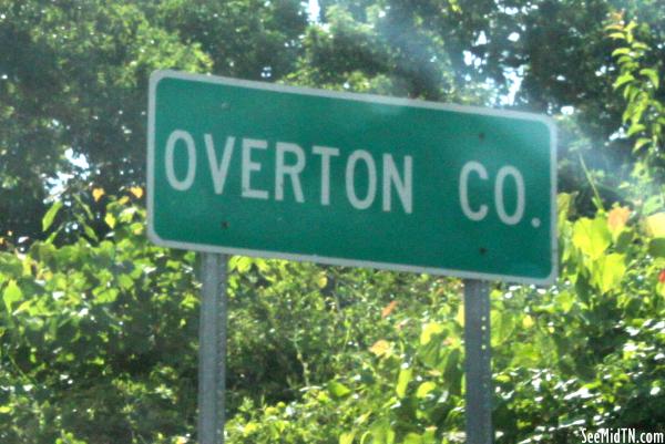 Overton Co. sign