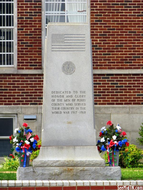 Perry Co. World War I monument