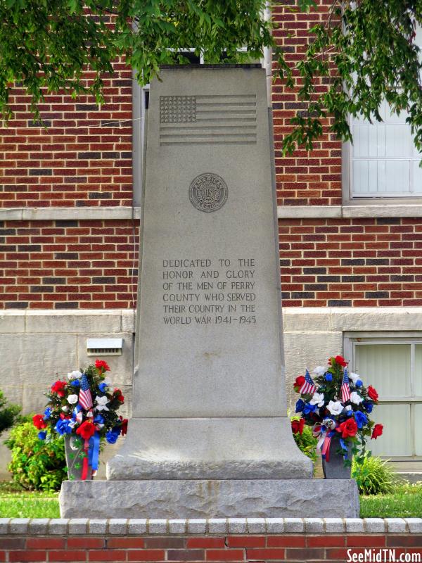 Perry Co World War II monument
