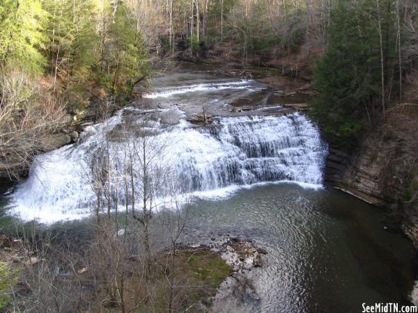 Middle Falls at Burgess Falls State Park, TN
