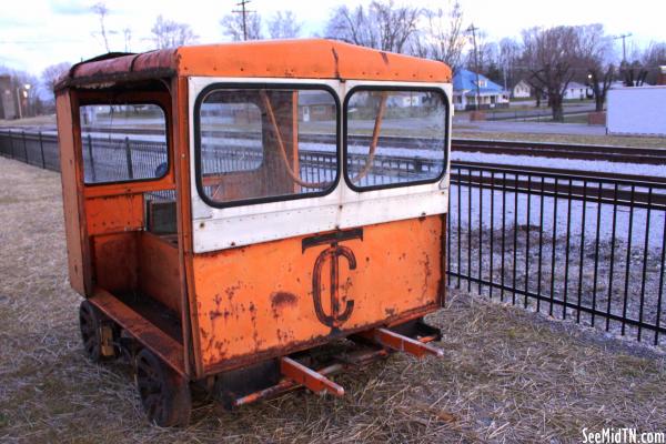 Tennessee Central Orange Maintenance Car