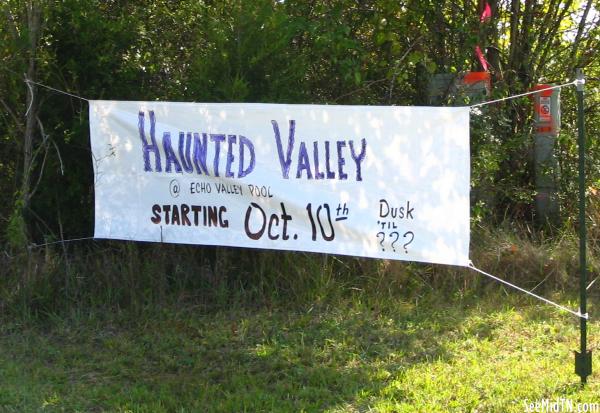 Haunted Valley banner