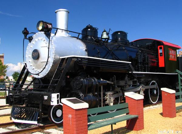 Cookeville Depot Museum: Steam Locomotive #509