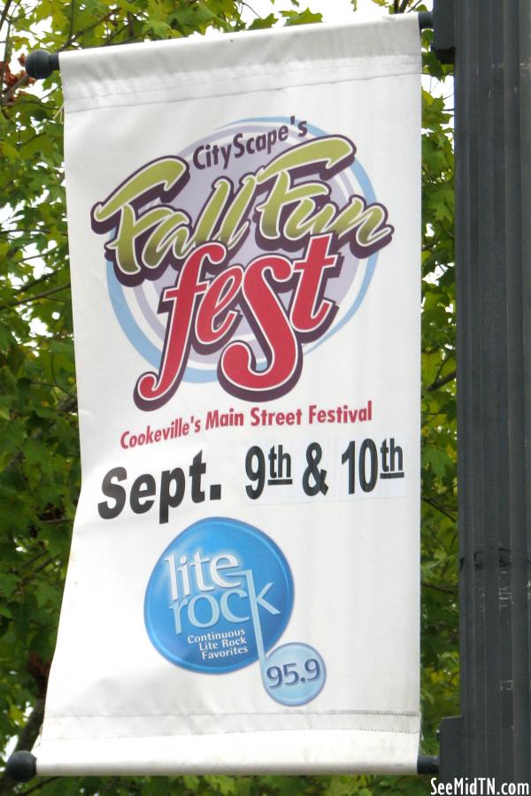 Cookeville Fall Fun Fest banner
