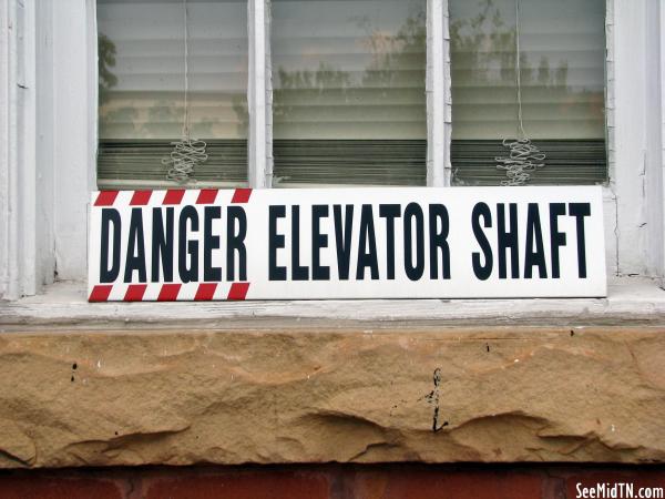 Courthouse: Danger Elevator Shaft