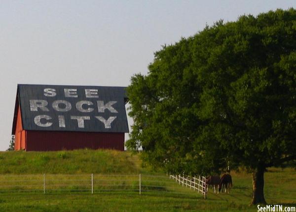 Home-made See Rock City Barn