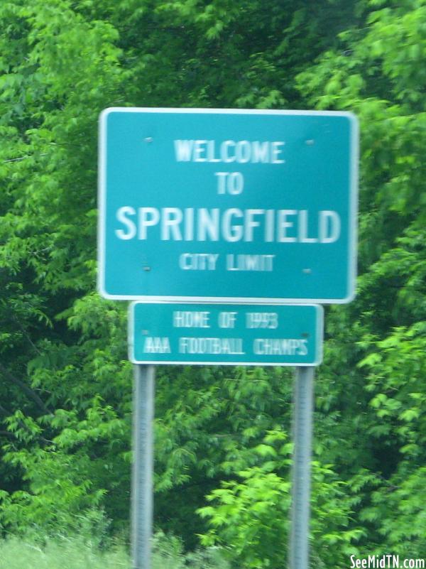 Springfield Sign