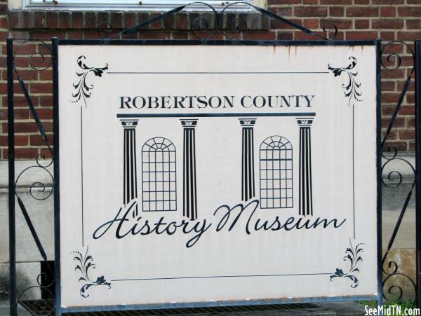Robertson County History Museum