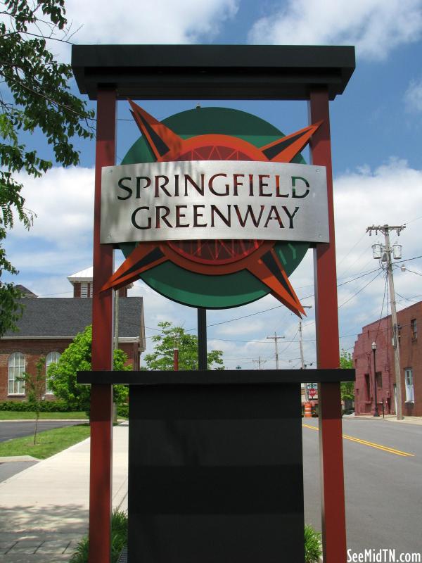 Springfield Greenway sign