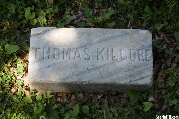 Revolutionary War Major Thomas Kilgore burial site