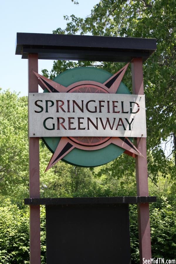 Springfield Greenway sign