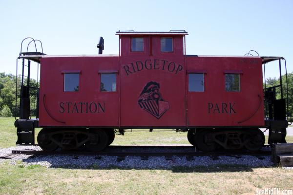 Ridgetop Station Park Caboose