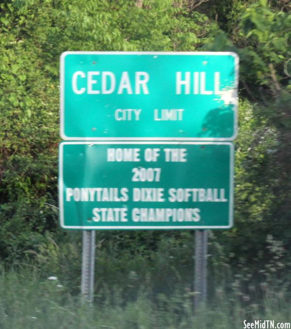 Cedar Hill City Limit