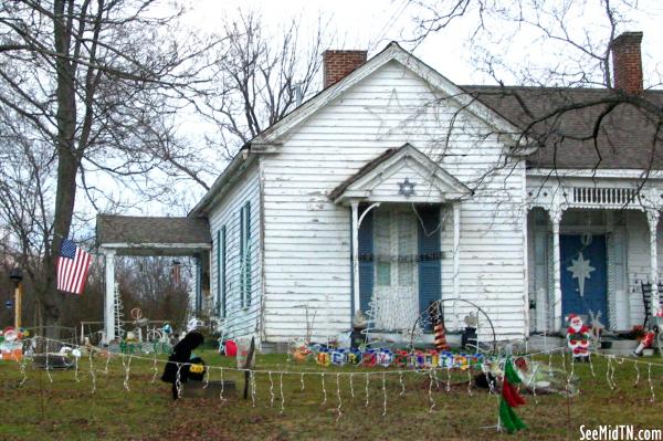Old Decorated House in Eagleville
