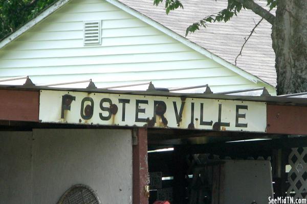 Fosterville sign