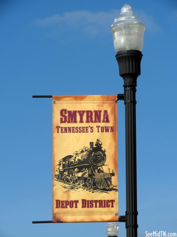 Smyrna Depot District banner