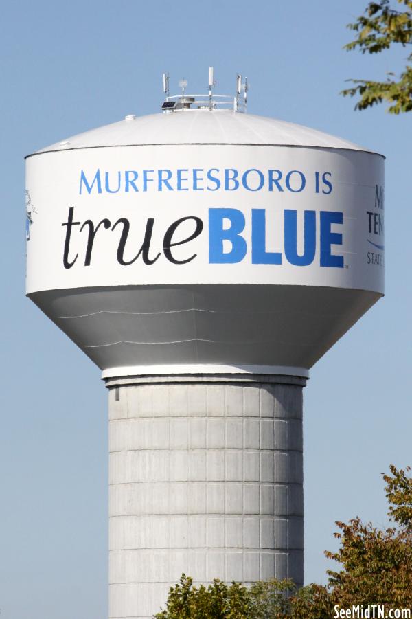 Murfreesboro True Blue MTSU Water Tower