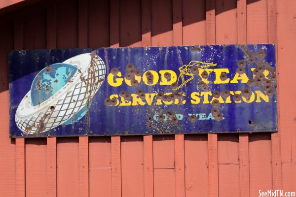 Cannonsburgh Goodyear Metal Sign