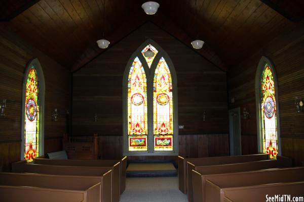 Cannonsburgh Williamson Chapel interior