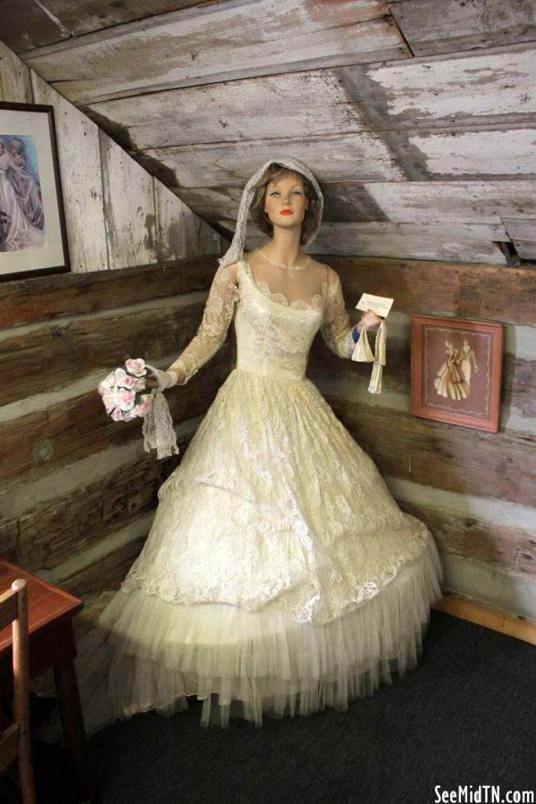 Cannonsburgh Wedding Dress in the Leeman House