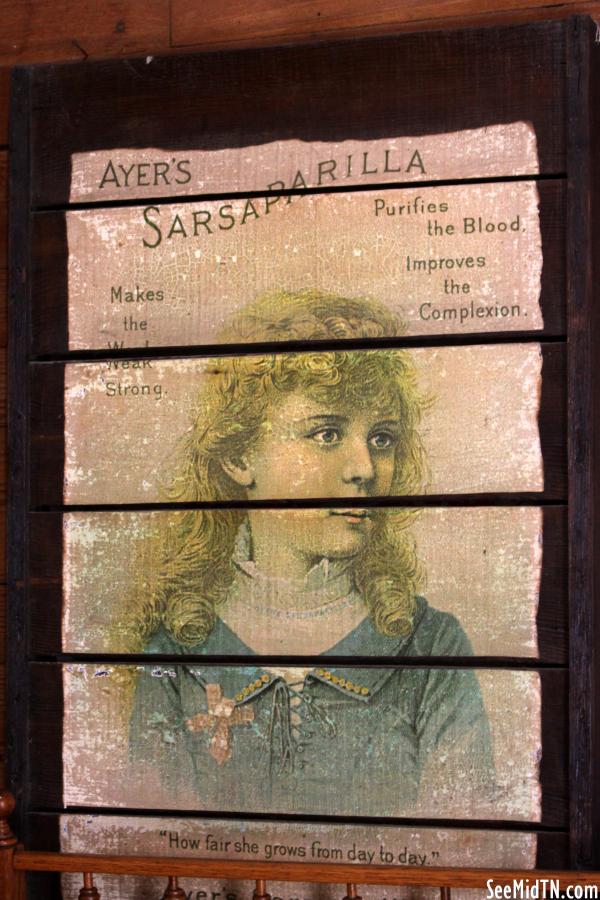 Cannonsburgh Ayers Sarsaparilla vintage ad