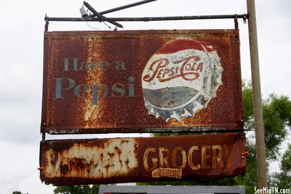 Versailles Pepsi Metal Sign