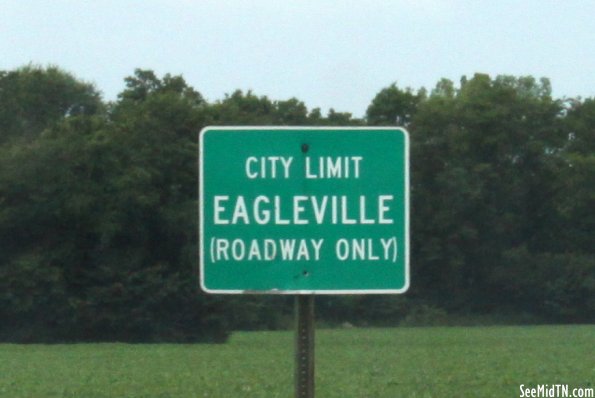 Eagleville Sign