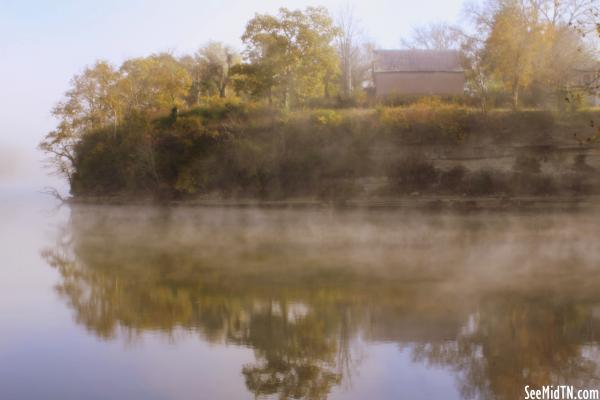 Autumn Morning at the River Confluence