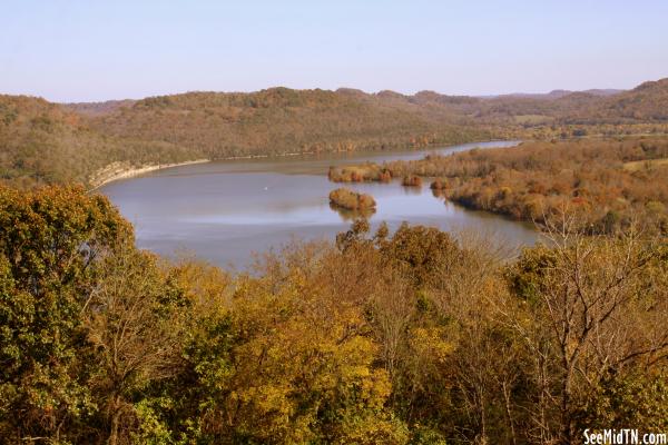 View of Cordell Hull Lake from Tater Knob