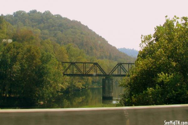 Tennessee Central bridge over Caney Fork river