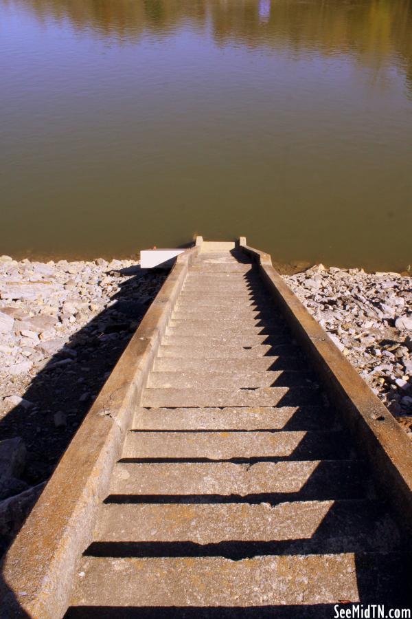 Concrete Stairs at Cordell Hull Dam