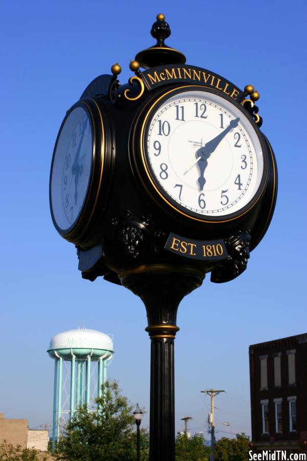 Old Fashioned Clock - McMinnville, TN