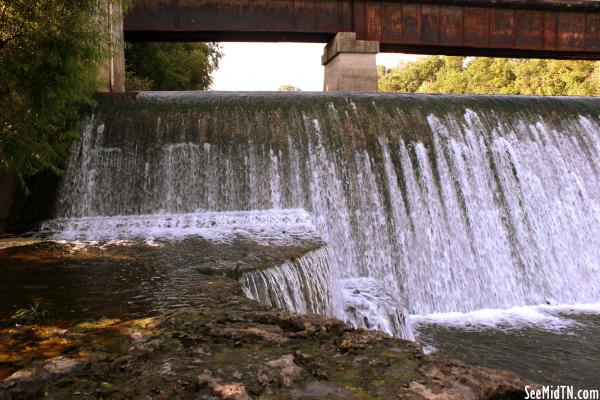 Dam along Barren Fork Greenway