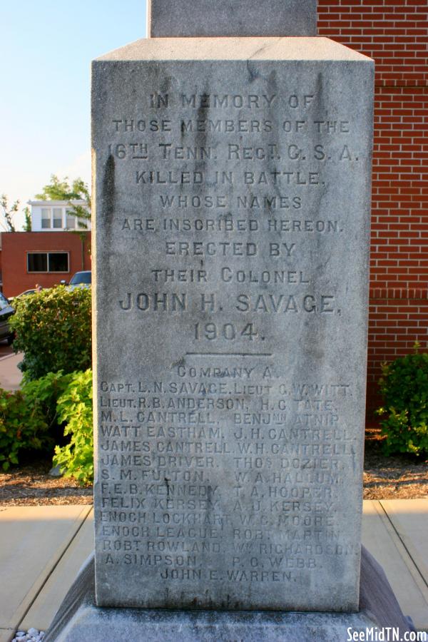 Civil War memorial 