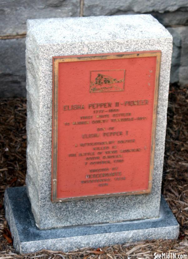 Elisha Pepper Monument