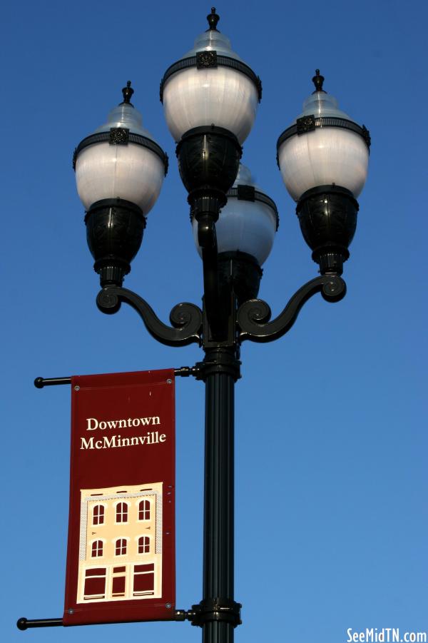 Downtown McMinnville Lamp &amp; Banner