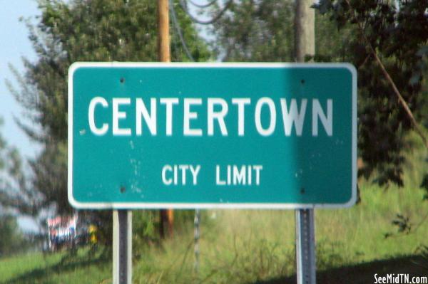 Centertown Sign