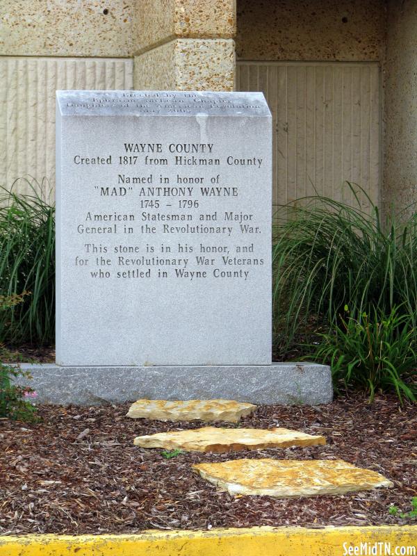Mad Wayne County monument