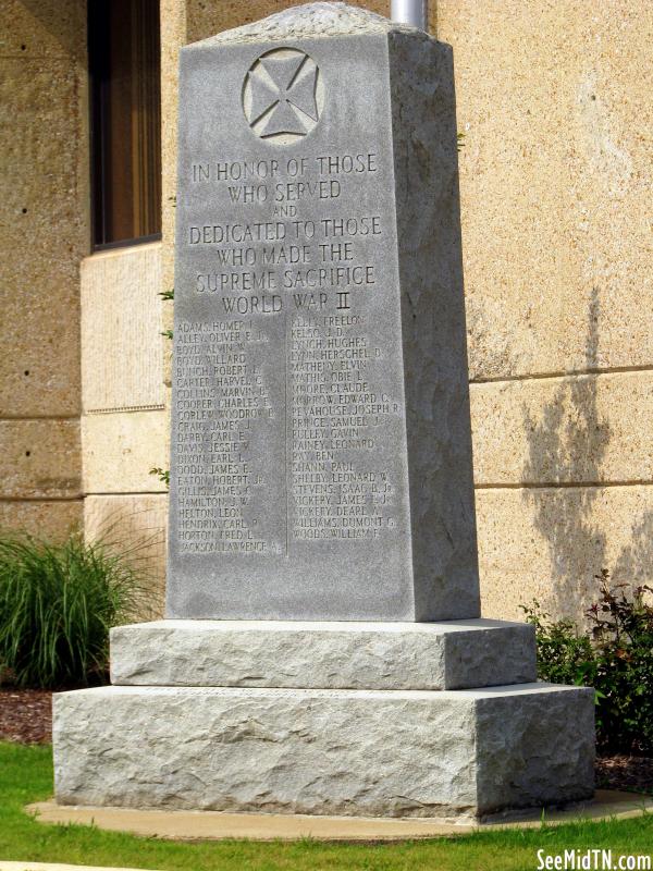Wayne County WWII Monument